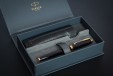 Набор Parker IM Black GT (ручка роллер + чехол)