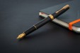 Набор Parker Sonnet Black GT (перьевая ручка + блокнот)