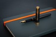 Набор Parker Sonnet Black GT (перьевая ручка + блокнот)