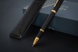 Набор Parker IM Black GT (ручка роллер + чехол)