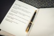 Набор Parker Sonnet Black GT (перьевая ручка + блокнот)