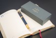 Перьевая ручка Parker Duofold Prestige Centennial Blue Chevron GT (M)