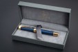 Перьевая ручка Parker Duofold Prestige Centennial Blue Chevron GT (M)