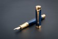 Перьевая ручка Parker Duofold Prestige Centennial Blue Chevron GT (M)
