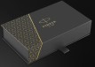 Набор Parker Sonnet Black GT (перьевая ручка + чехол)